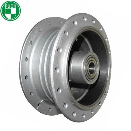 Maxi Speichen Vorderrad Nabe mit Bremsträgerplatte Leleu leer